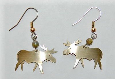 moose earrings