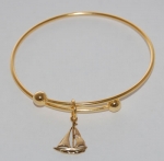 Sailboat Bracelet - gold