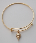 Horseshoe Crab Bracelet - gold