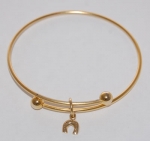 Horseshoe Bracelet - gold