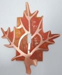 Red Maple Switch Plate
