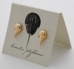 Horseshoe Crab Earrings - gold