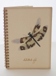 Dragonfly ART + Nature recycled paper journal
