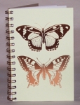 Butterflies Copper Embossed Journal