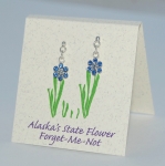 Forget Me Not Dangle Posts