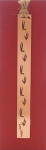 Owl Track Bookmark
