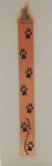 Mountain Lion Track Bookmark