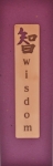 Wisdom Copper Bookmark