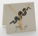 Snake Necklace - gold