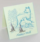Alaska Wolf Earrings