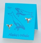 Alaska Whale Tail Earrings