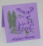 Alaska Moose Earrings